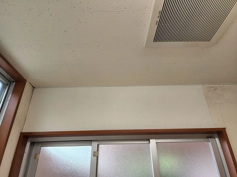 介護施設脱衣室貼り替え工事 神奈川県・横浜の医療施設や介護施設の定期的な清掃業務 有限会社カーム